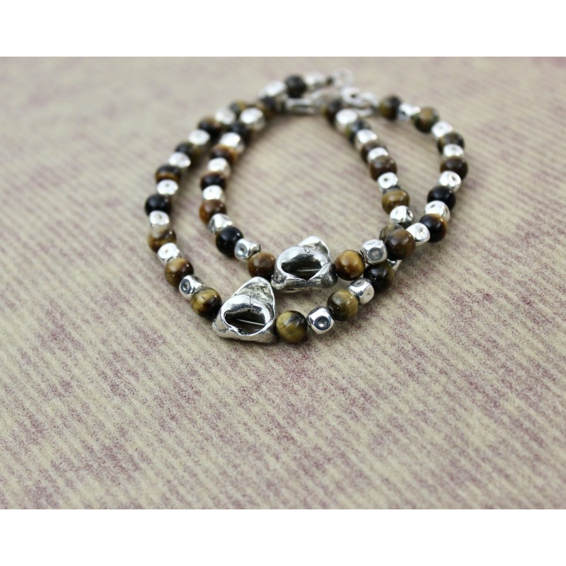 Braccialetti Tortellino Occhio di Tigre