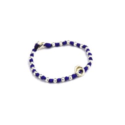 Braccialetto Tortellino Blu Navy