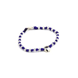 Braccialetto Tortellino Blu Navy 2