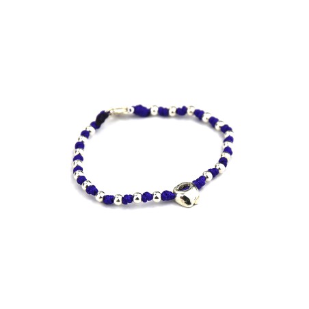 Braccialetto Tortellino Blu Navy