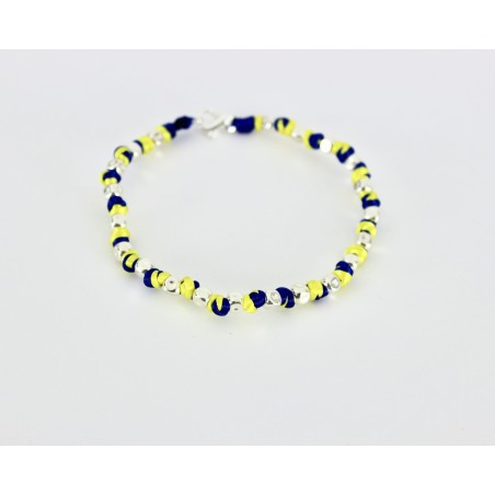 Braccialetto Giallo Blu Modena
