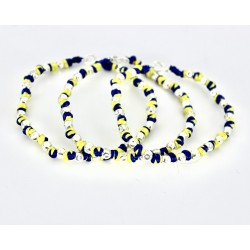 Braccialetto Giallo Blu Modena 2