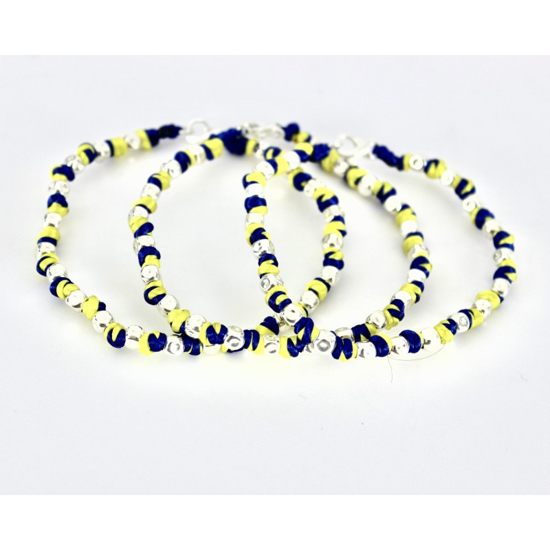Braccialetto Giallo Blu Modena