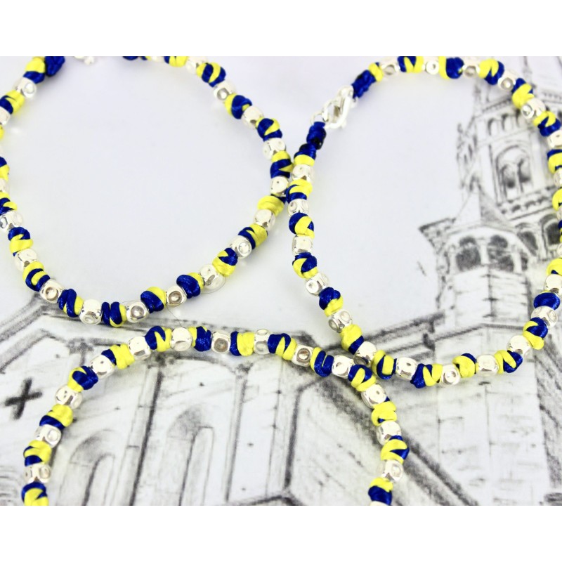 Braccialetto Giallo Blu Modena