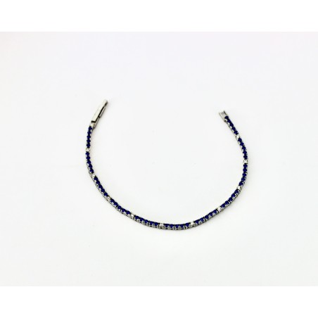 Braccialetto Tennis Blu