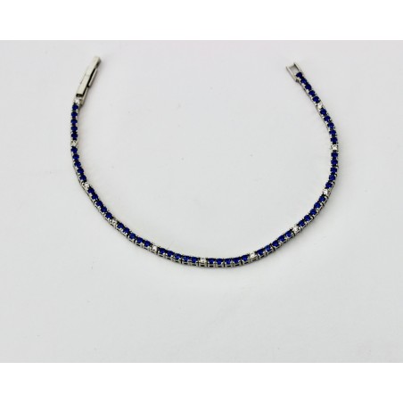 Braccialetto Tennis Blu