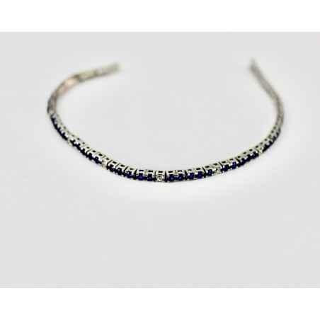 Braccialetto Tennis Blu