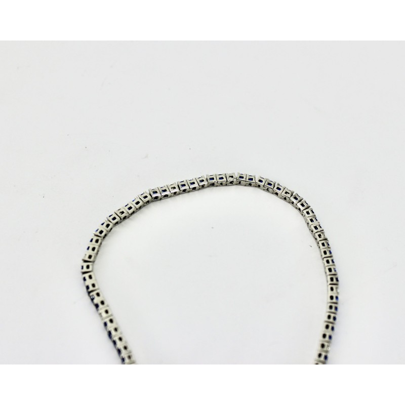 Braccialetto Tennis Blu