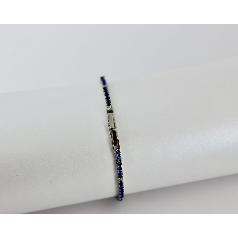 Braccialetto Tennis Blu