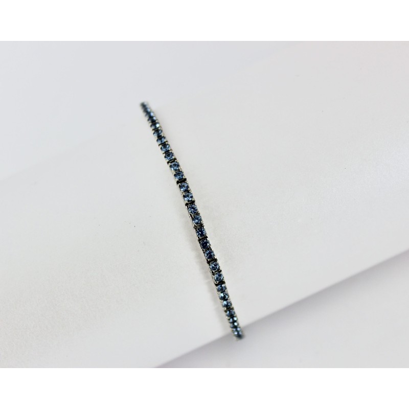 Braccialetto Tennis Azzurro