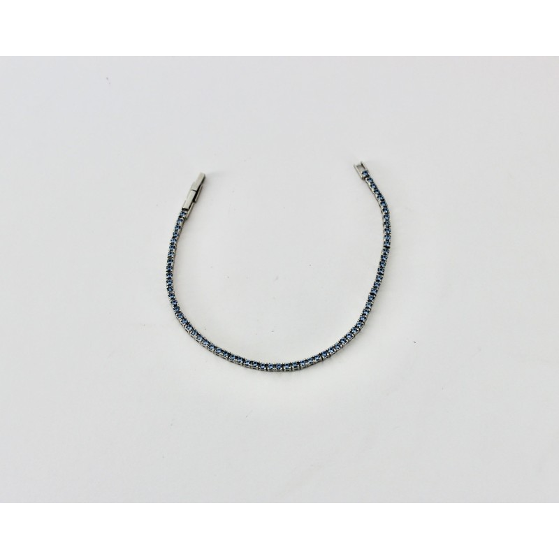 Braccialetto Tennis Azzurro