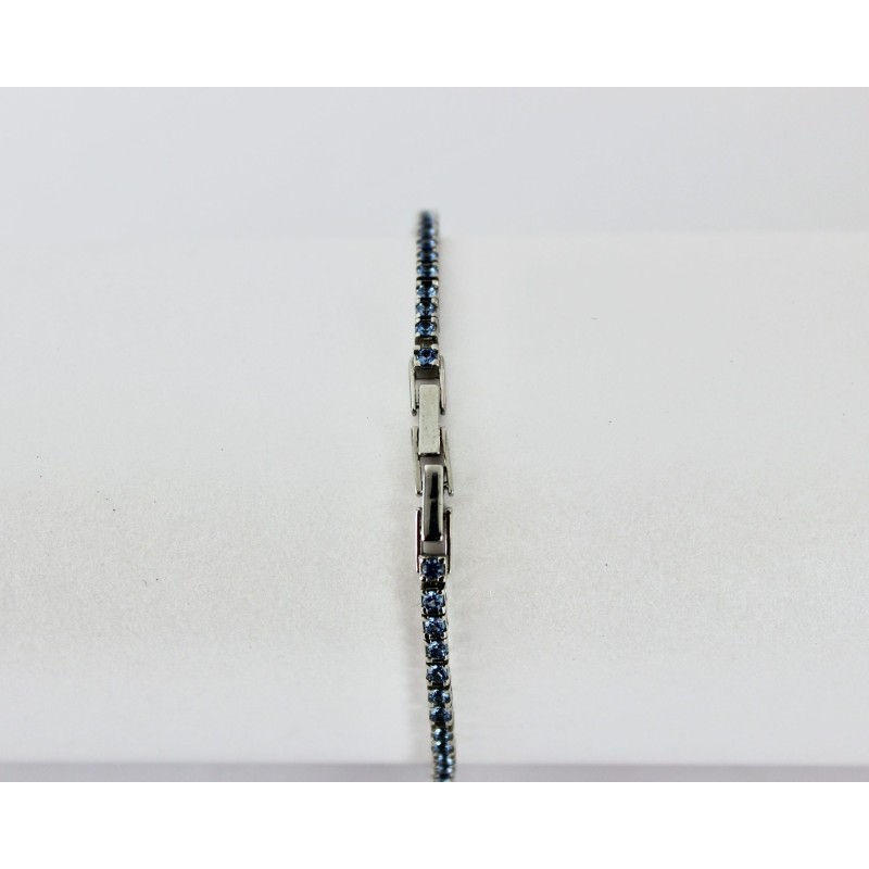 Braccialetto Tennis Azzurro