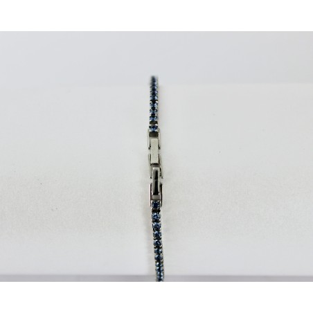 Braccialetto Tennis Azzurro