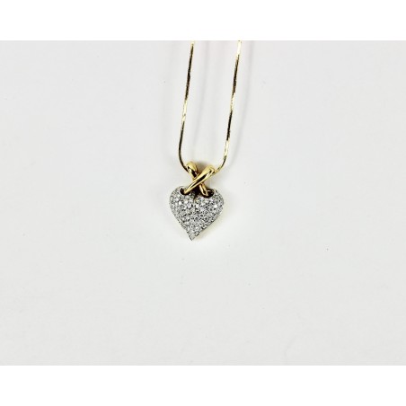 Collana Cuore X oro