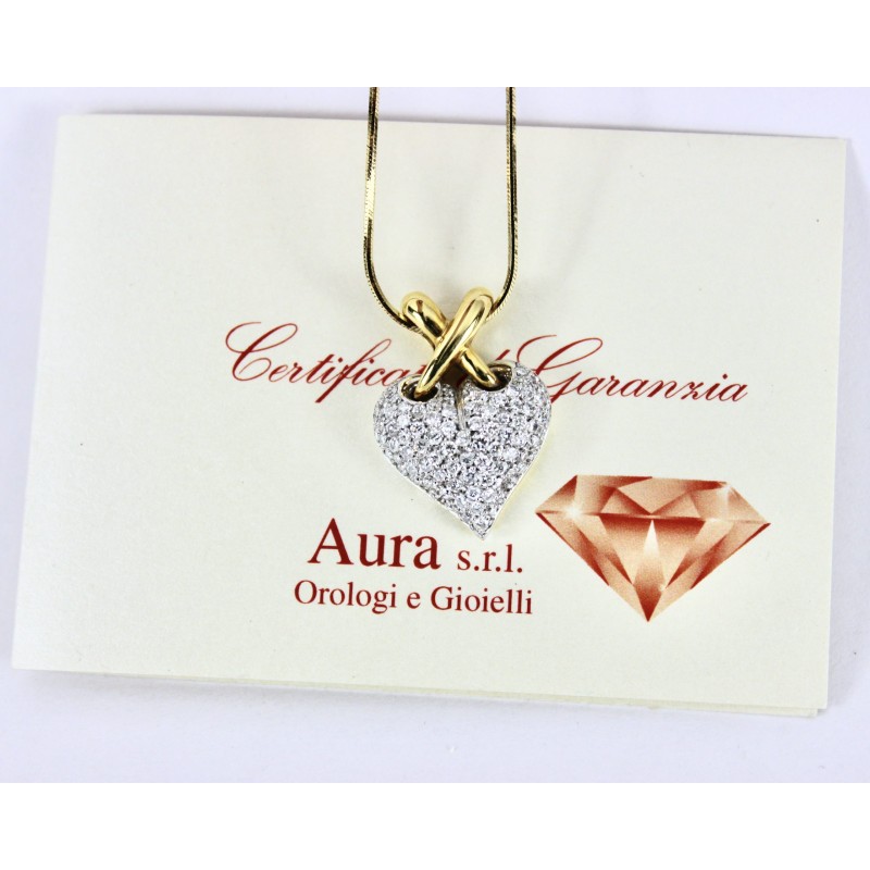Collana Cuore X oro