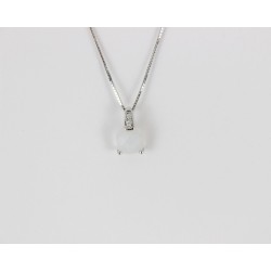 Collana Bianca Argento