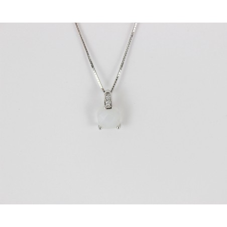 Collana Bianca Argento