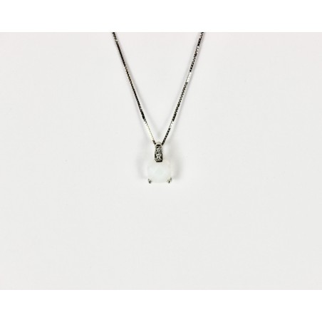 Collana Bianca Argento