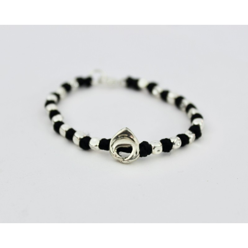 Braccialetto Tortellino Nero