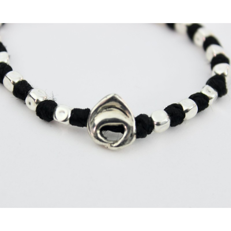 Braccialetto Tortellino Nero